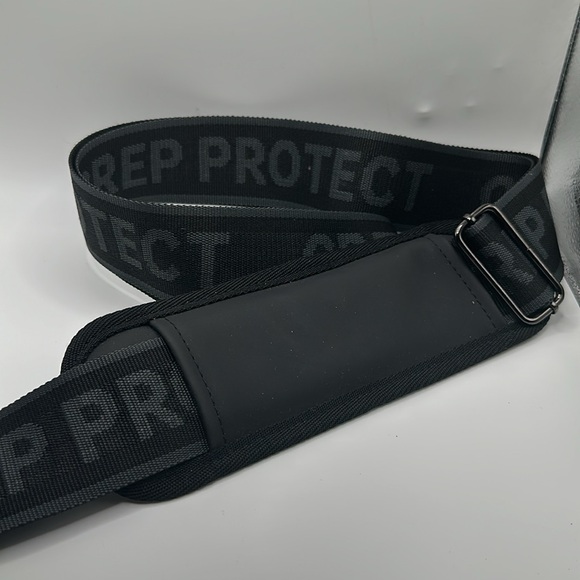Black crep protect padded replacement bag strap - Picture 2 of 5